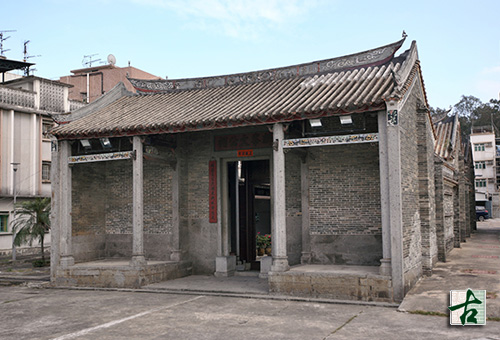 Three-hall ancestral hall