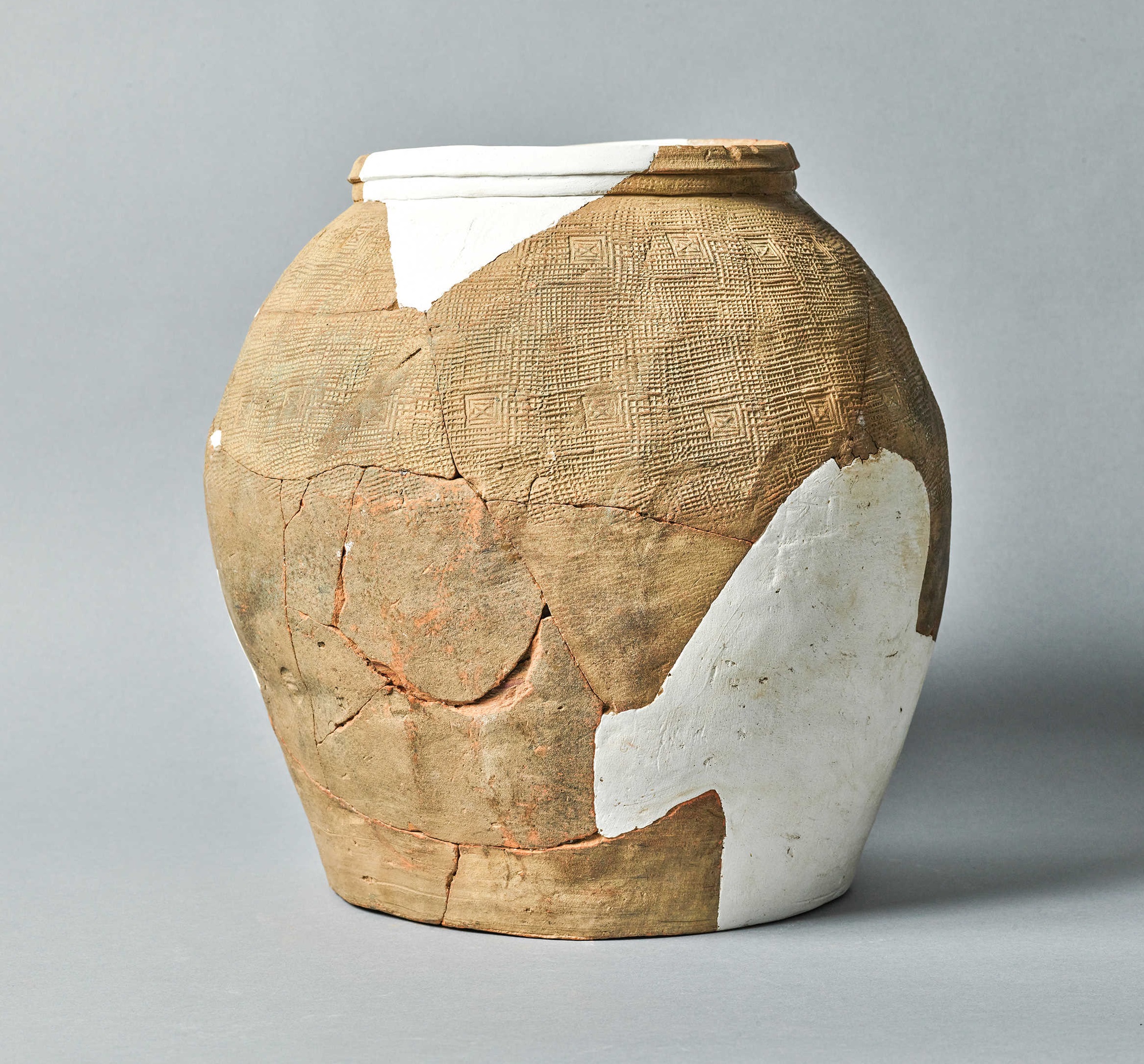 戳印五字紋陶罐