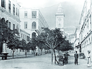 畢打街鐘樓舊址（約十九世紀晚期）