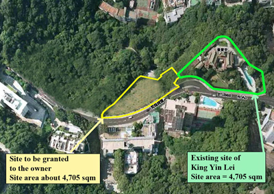 景賢里業主建議的發展計劃