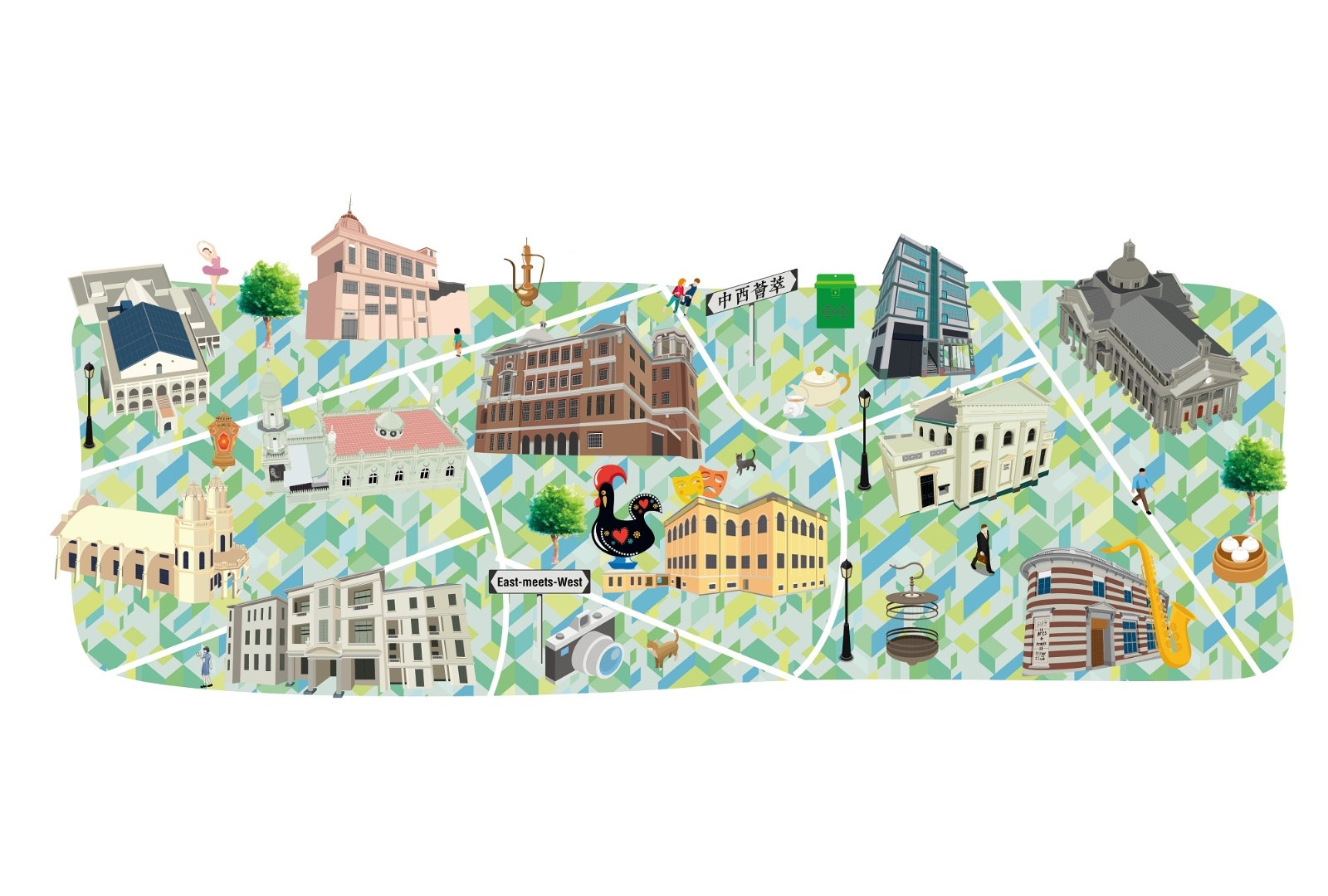 探尋匯聚中外文化的歷史建築