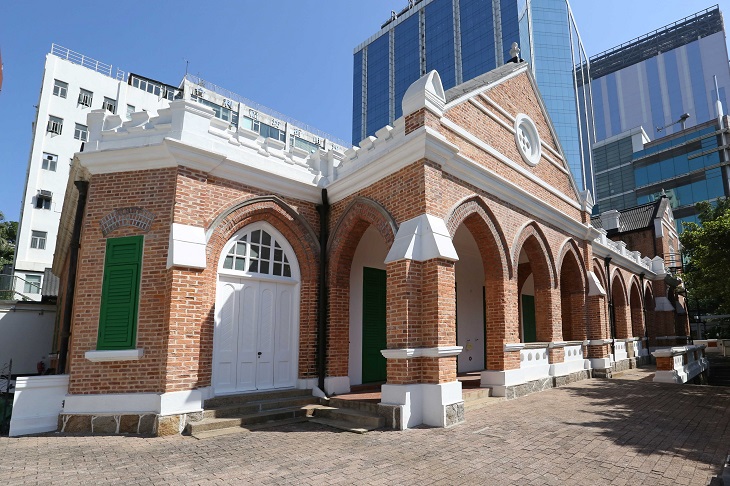 1902年啓用的前九龍英童學校是本港現存歷史最悠久的英童學校建築。