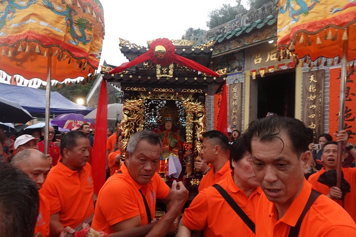 吉澳天后誕慶祝活動（照片由鄺嘉仕提供）