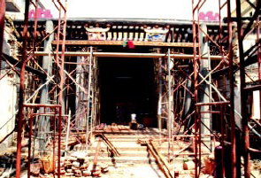 Restoration work of King Law Ka Shuk.