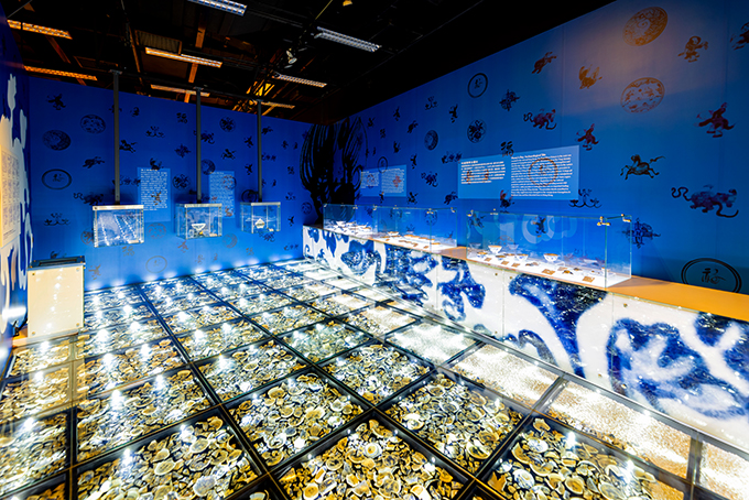 The display of archaeological findings in “Explore Our Heritage”