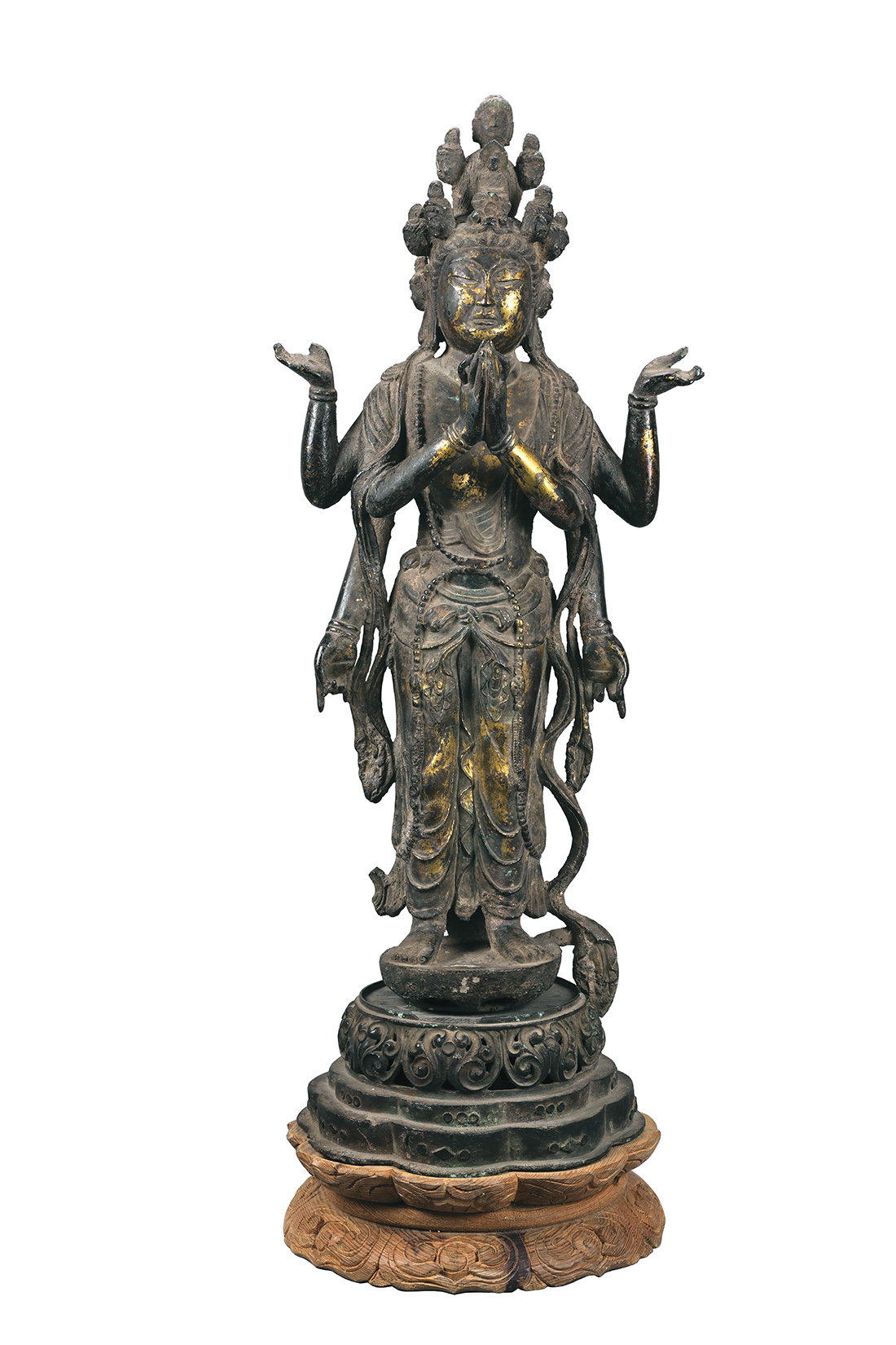 十一面觀音造像